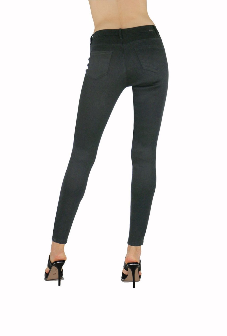 Women Tractr Mid Rise | Diane - Basic Mid-Rise Skinny Pant