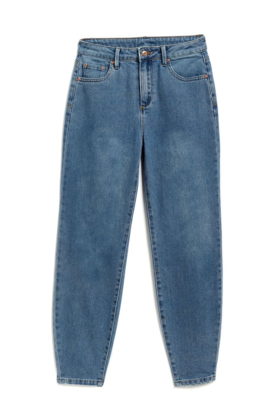 Girls Tractr High Rise | High Waist Balloon Jeans Indigo