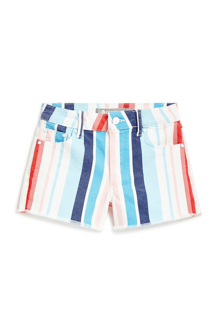 Girls Tractr Mid Rise | Brittany - Colorful Short Stripe