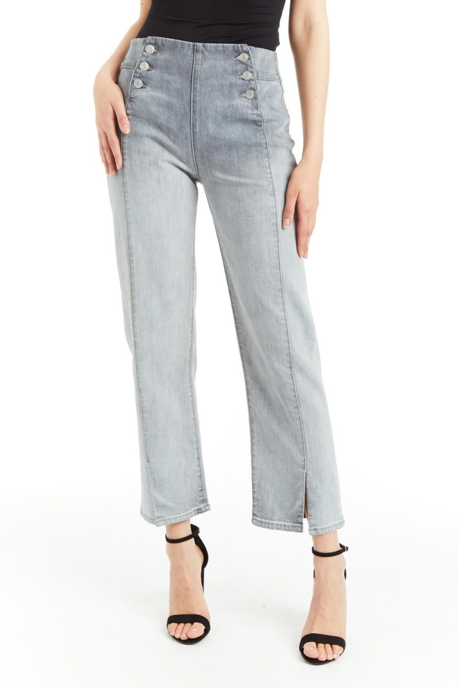 Women Tractr Slim Straight | Sailor Slim Straight In Grey