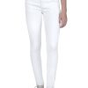 Girls Tractr Mid Rise | Diane - Basic Mid-Rise Skinny Jegging In White