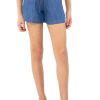 Girls Tractr High Rise | Dressy Pull On Shorts In Indigo