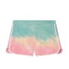 Girls Tractr Dolphin | Watercollor French Terry Dolphin Short Multi Colored