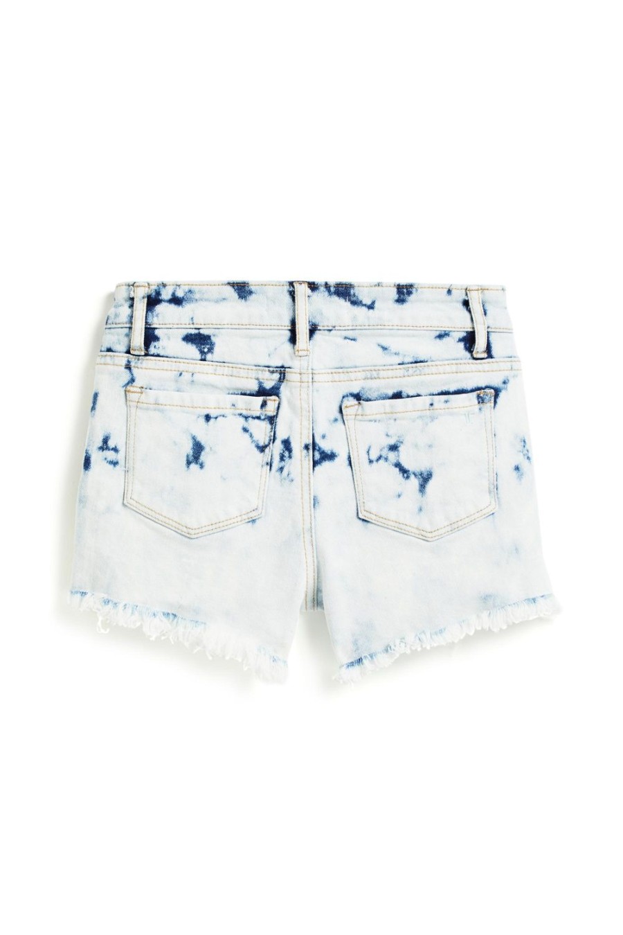 Girls Tractr Cut Off | Brittany 5 Pockets Fray Short In | Tractr Indigo