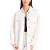 Women Tractr Oversized | Oversize Shirt Jacket In White