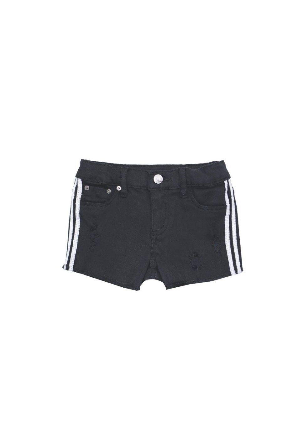 Girls Tractr Mid Rise | Brittany Short W/ Stripe Side Seam