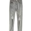 Girls Tractr Distressed | Nina - Ombre Destructed Skinny Grey