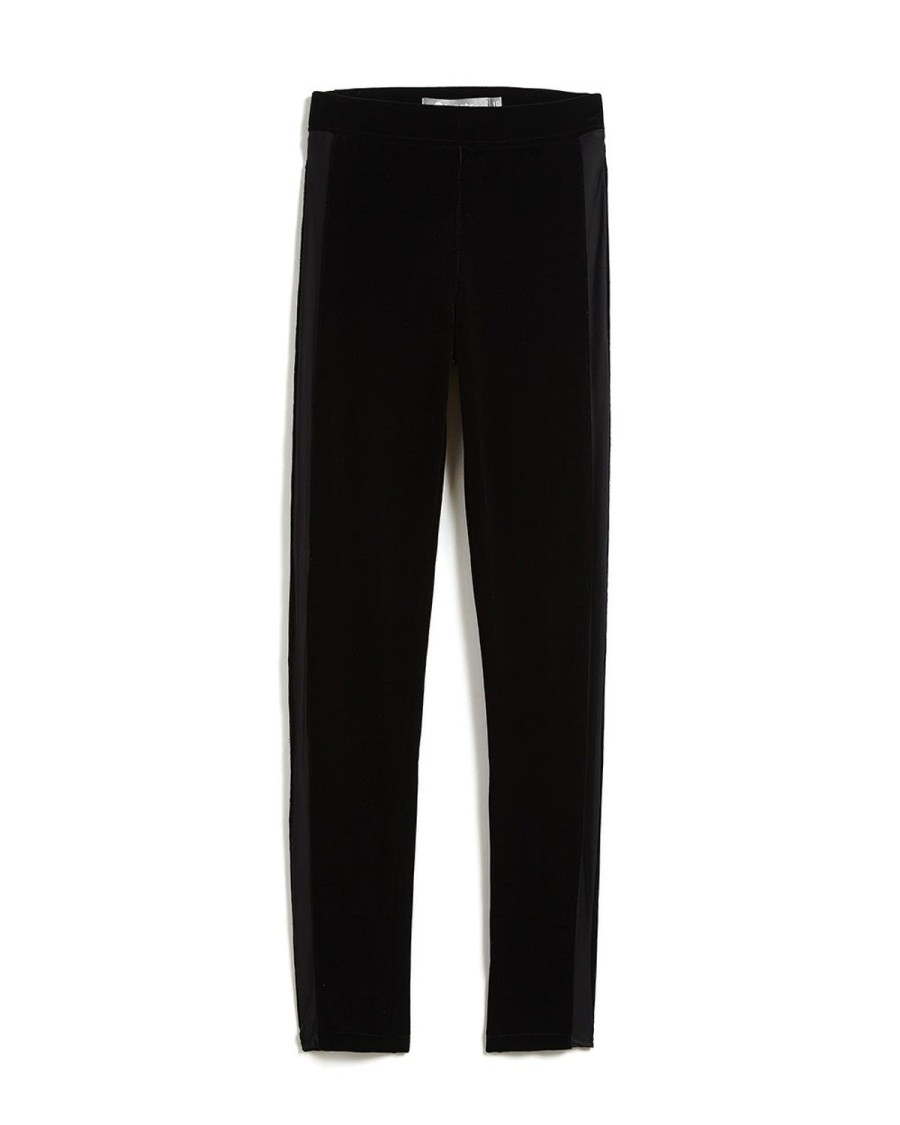 Girls Tractr Skinny | Velvet Pull On Skinny Black