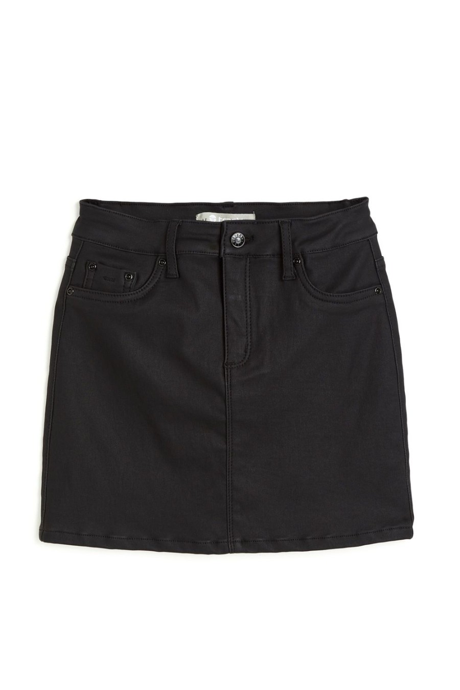 Girls Tractr Mini | Lisa Coated Mini Skirt