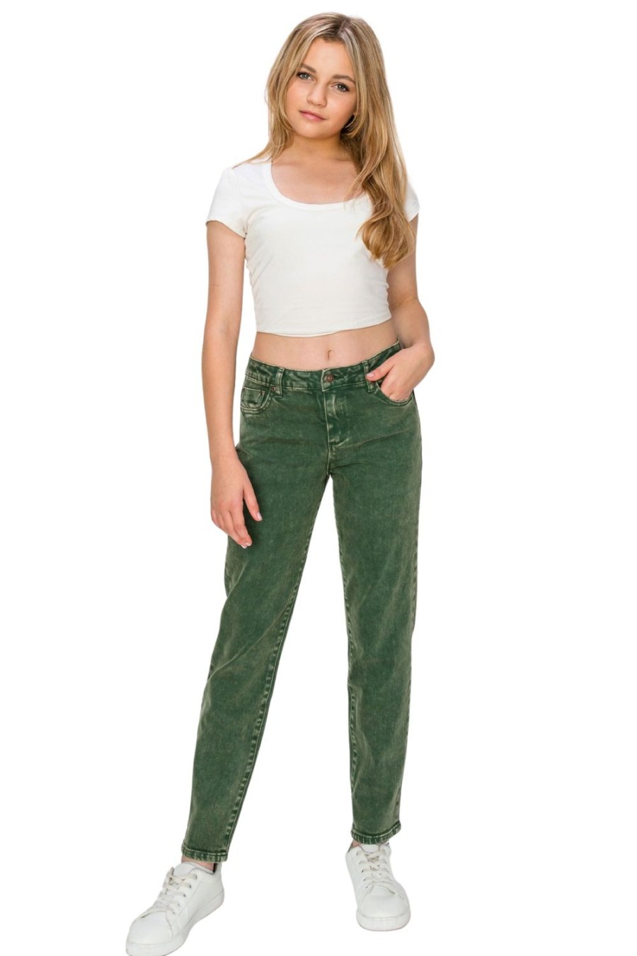 Girls Tractr Straight Leg | Color Weekender Pants