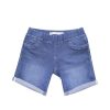 Girls Tractr Bermuda | Bermuda Roll Cuff Pull On | Tractr Indigo