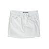 Girls Tractr Mini | Lisa - Mini Fray Hem Skirt White