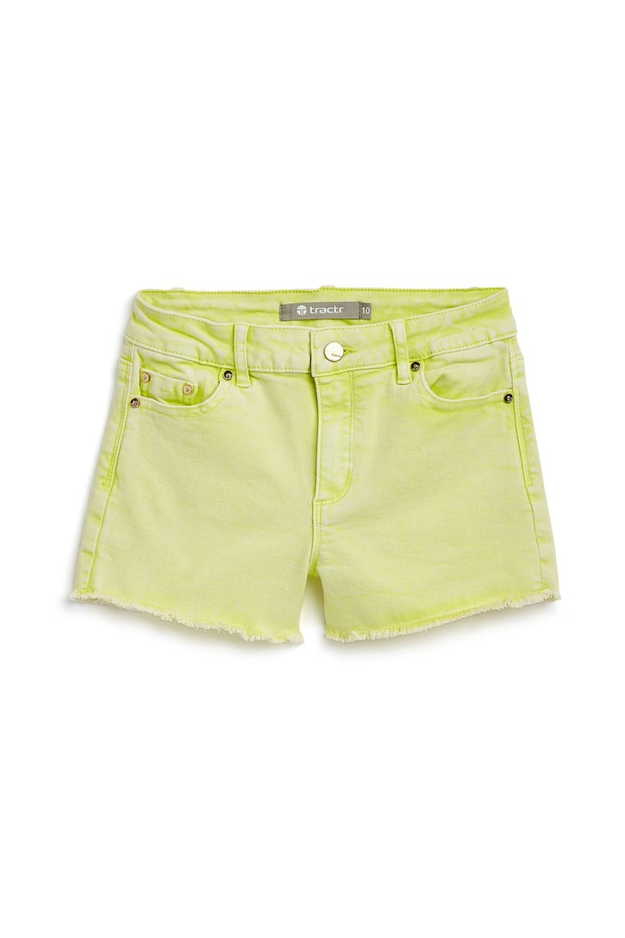 Girls Tractr Cut Off | Brittany Fray Hem Short