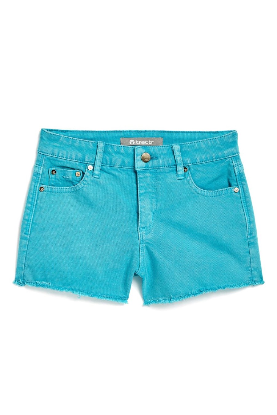 Girls Tractr Cut Off | Brittany Fray Hem Short