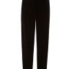 Girls Tractr Jogger | Velvet Jogger Pants In Black