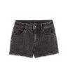 Girls Tractr High Rise | High Rise Denim Shorts Black