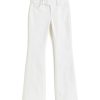 Girls Tractr Flare | Wide Waistband Flare White