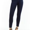 Women Tractr Skinny | Mona - Fray Hem Skinny Indigo