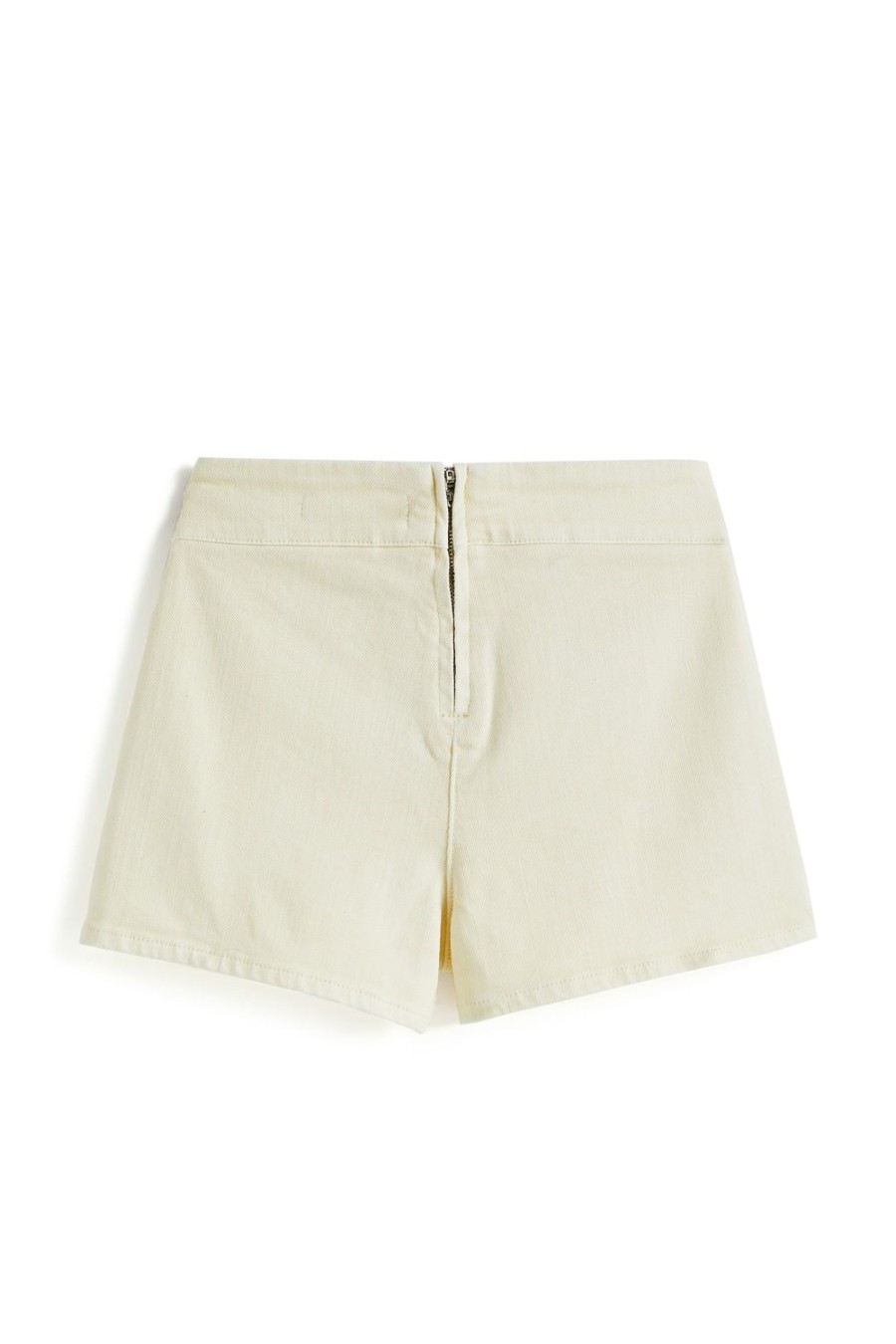 Girls Tractr Pleated | Double Belted Pleated Skort Cream