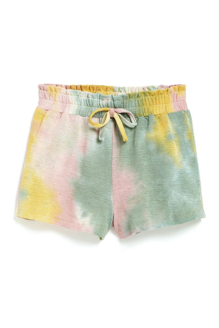 Girls Tractr High Rise | Peach Orange Short Cotton Candy