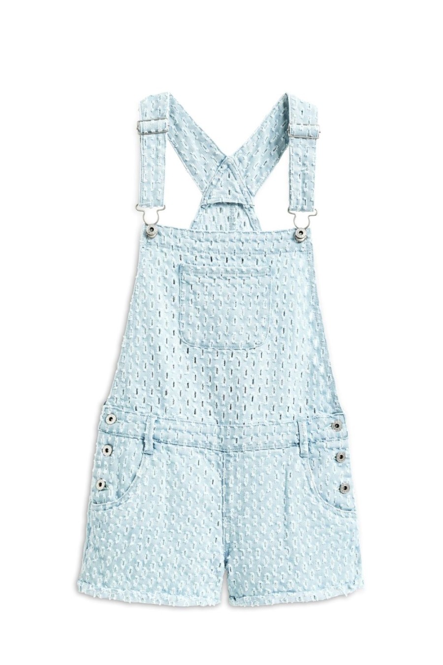 Girls Tractr Shortall | Needle Punch Shortall Indigo