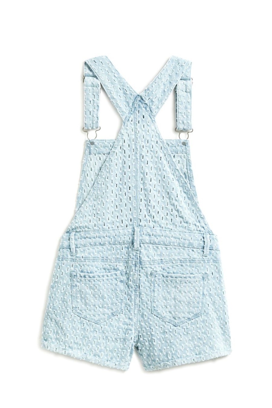 Girls Tractr Shortall | Needle Punch Shortall Indigo