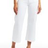 Women Tractr High Rise | Patch Pocket Wide Leg White