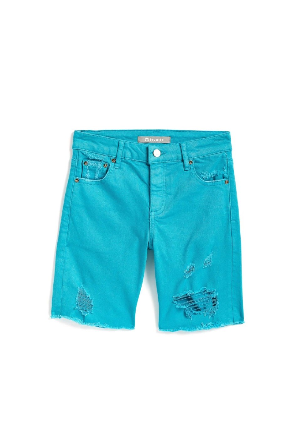 Girls Tractr Bermuda | Diane - Destructed Bermuda Short